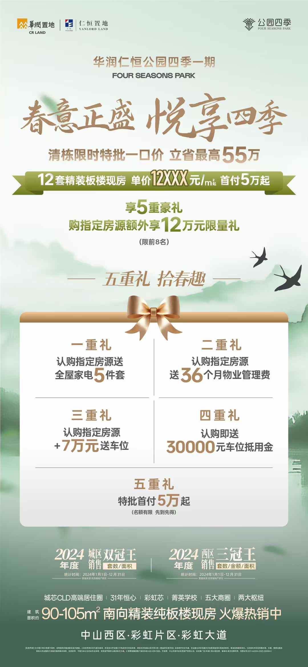 華潤仁恆公園四季1️⃣期