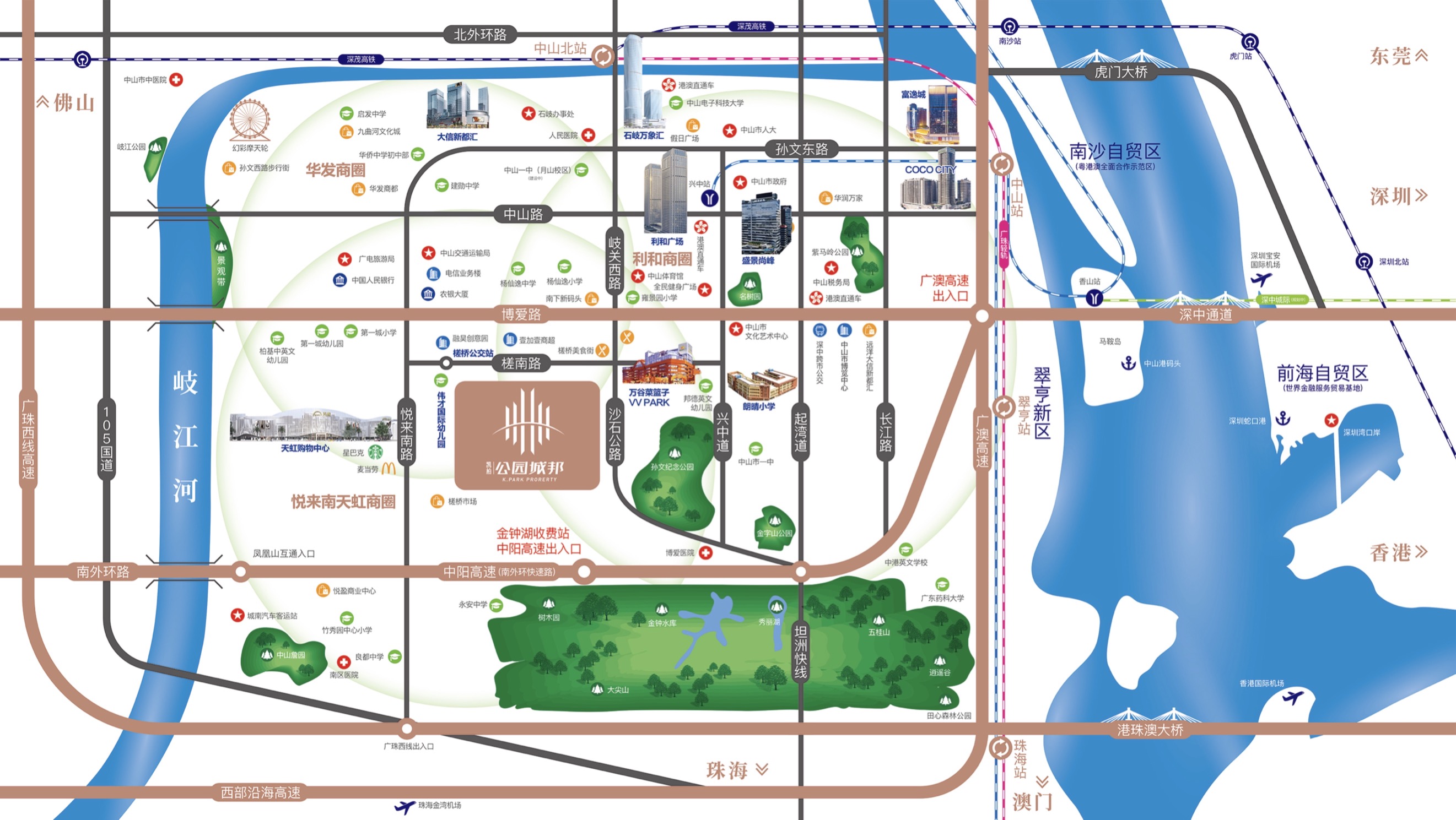 凱柏·東區-公園城邦