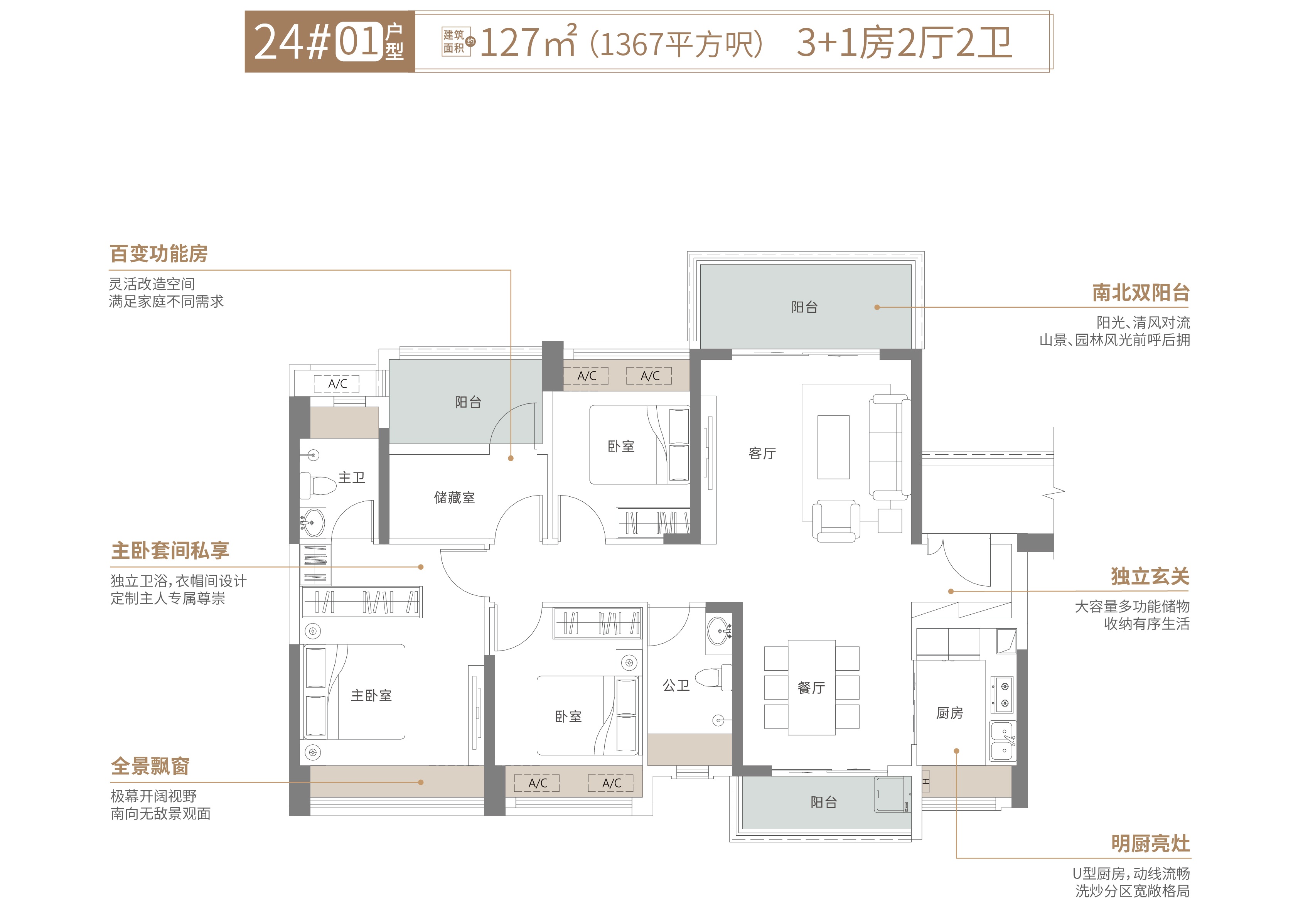 3房2廁