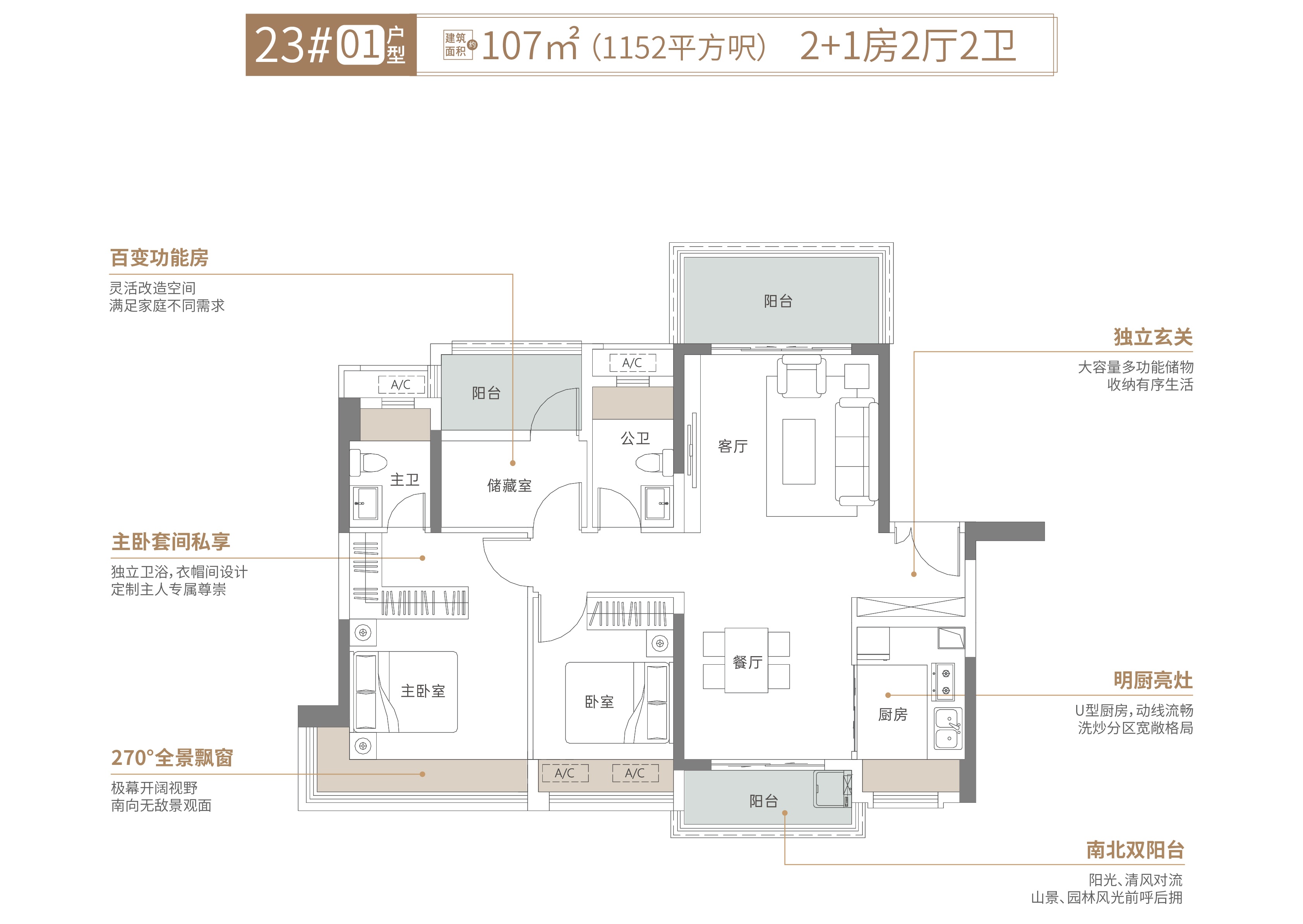 3房2廁