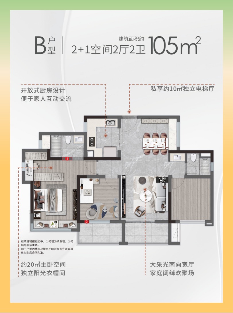 3房2廁